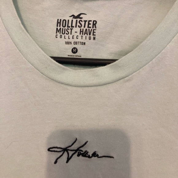 Hollister must have collection mint green ladies short sleeve tee shirt size M - Picture 3 of 3